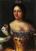 Johann Henrich Wedekind Portrait of Empress Anna of Russia oil